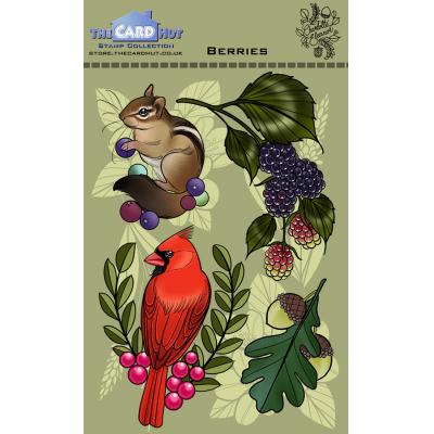 The Card Hut Clear Stamps - Berries